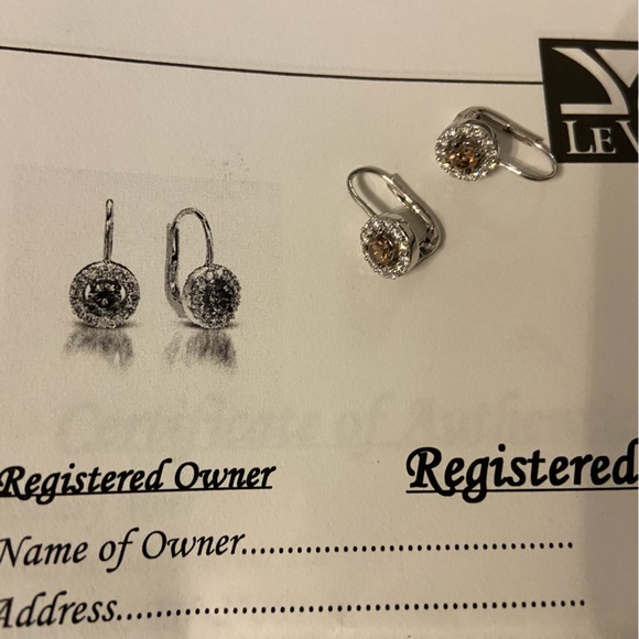 Le Vian® Earrings featuring Chocolate Diamonds & Nude Diamonds™ in Vanilla Gold® - Picture 5 of 10